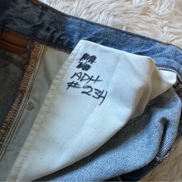 AMIRI Baggy Mid- Rise Wide Leg Cargo Jeans - Size Small - Picture 11 of 11